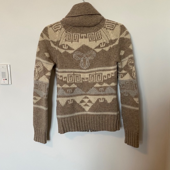 Aritzia TNA 100% Lambswool Cowichan Cardigan *Like Brand New, Small, - Picture 6 of 8